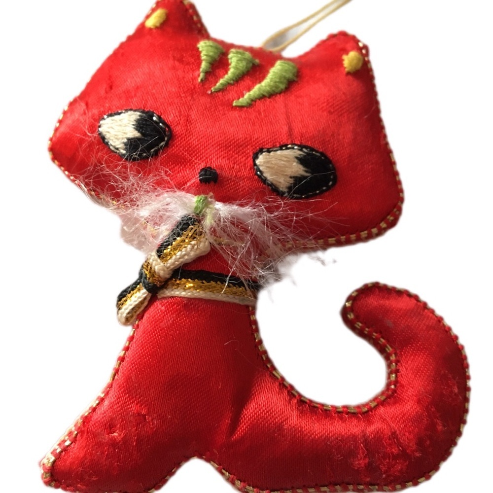 Red Cat Plush Toy